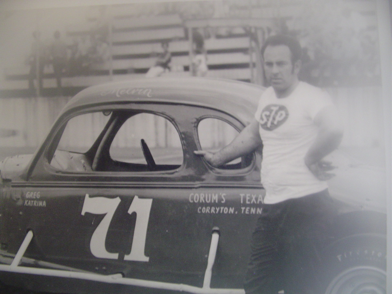 Melvin Corum at Knoxville Raceway