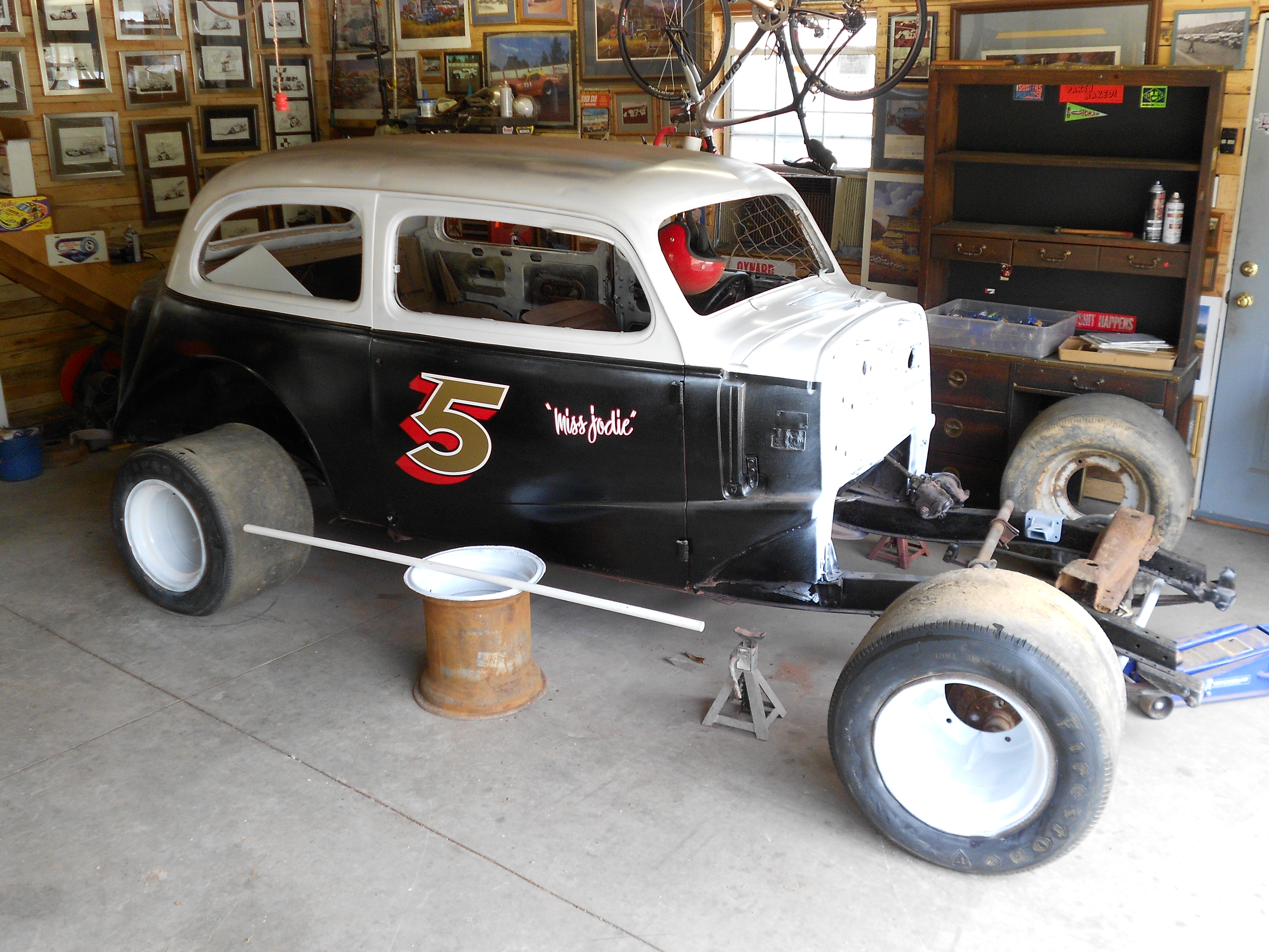 my car in the works